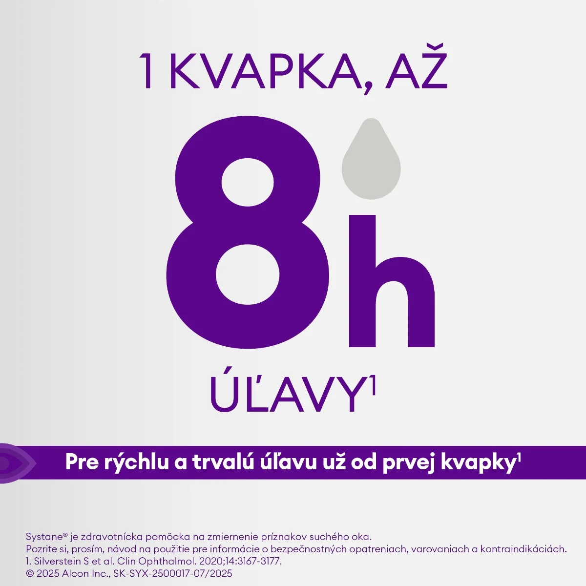 Systane COMPLETE Bez konzervačných látok 1×10 ml, očné kvapky na suché oči