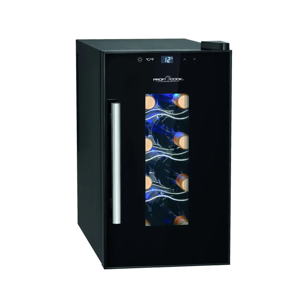 ProfiCook WK 1232 vinotéka 8 fliaš, 23 l, čierna