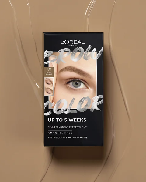 LOREAL PARIS BROW COLOR 7.0 DB SP FARBA OBOCIE 1KS 1×2 ks, farba na obočie