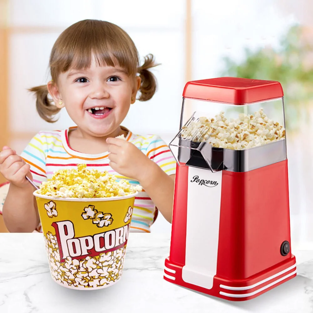 Livefy HomePop V3 popkornovač, červený