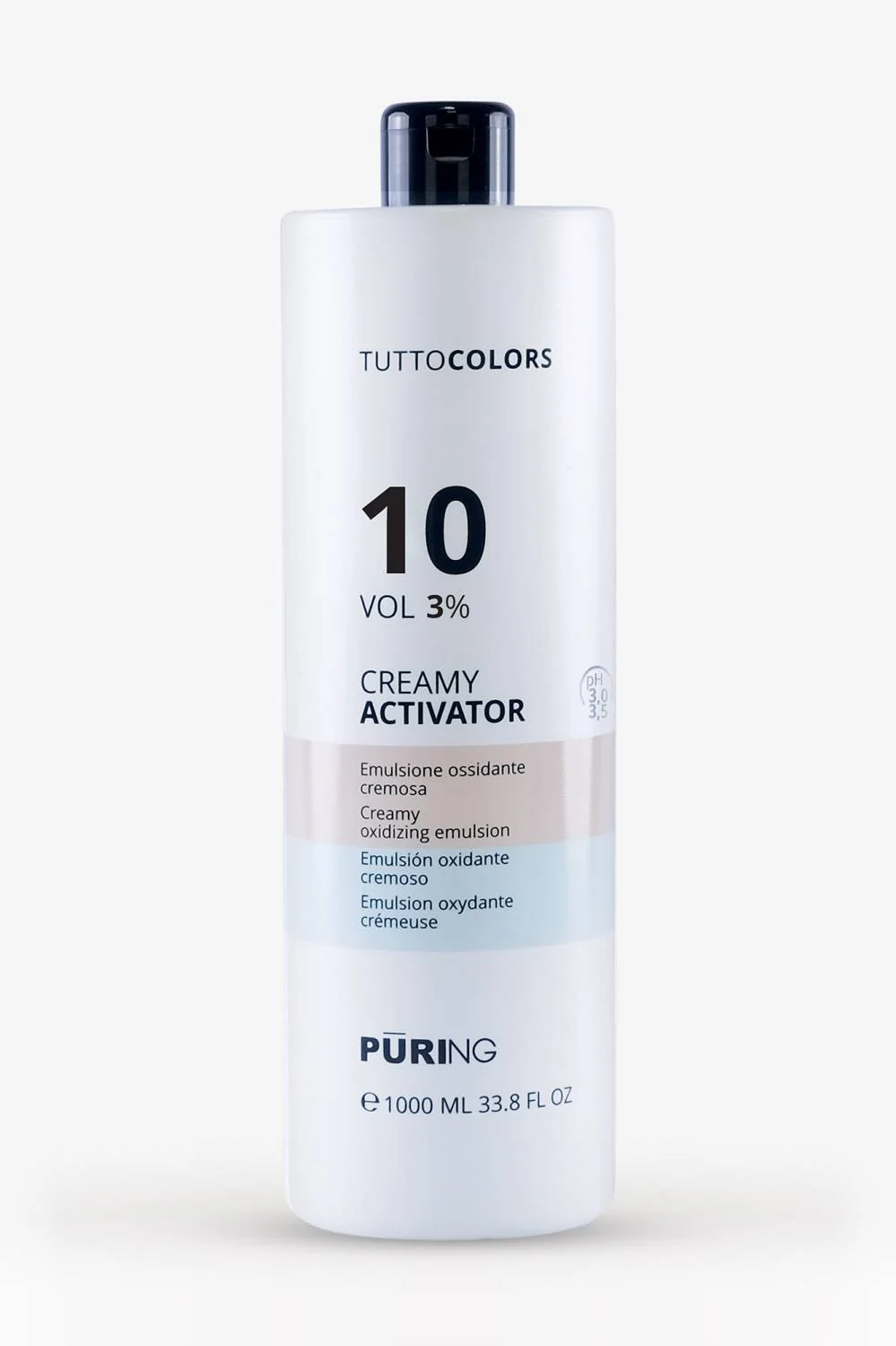 Maxima TuttoColors CREAMY ACTIVATOR 10 VOL. - 3% (Peroxid vodíka 3% pre farby na vlasy) - 1 000 ml