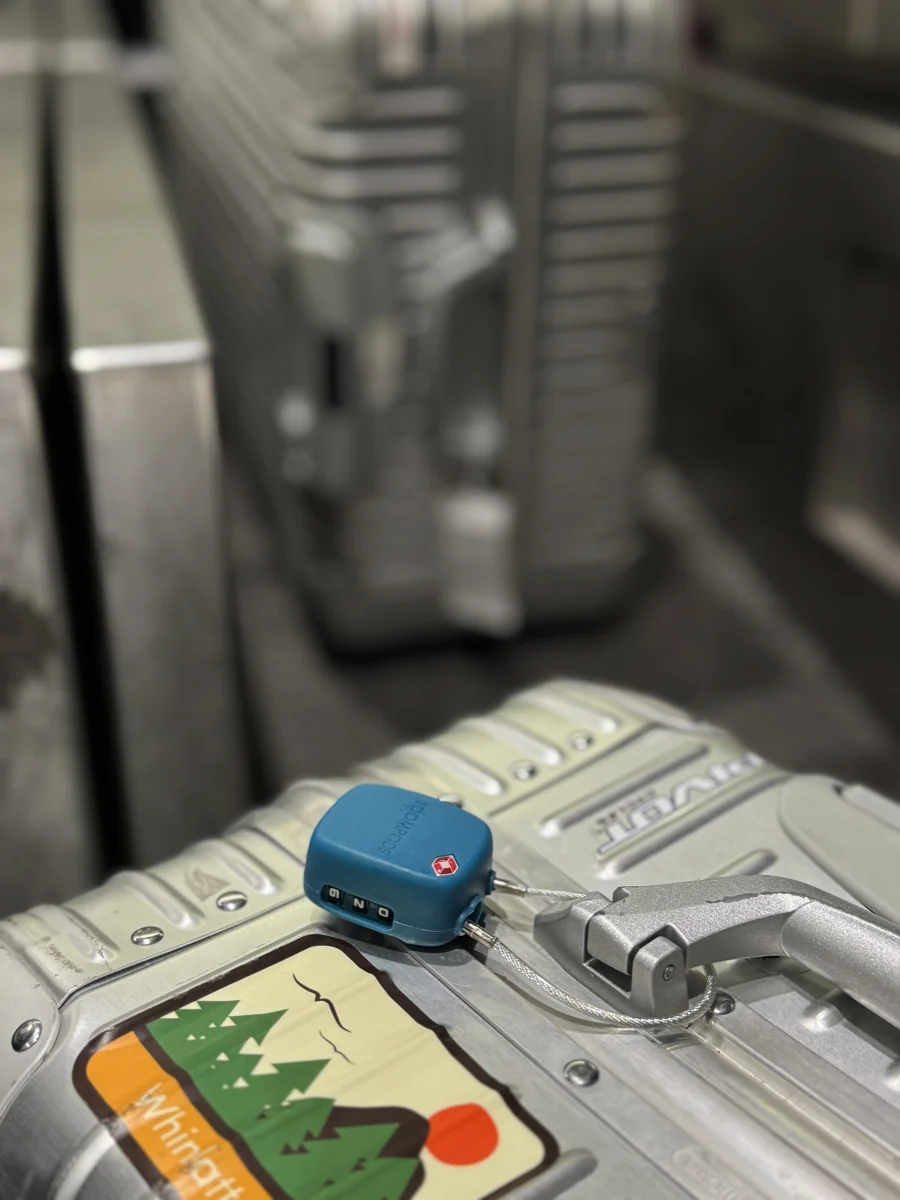 BOOMPODS LOCK cestovný zámok s lokátorom - modrý