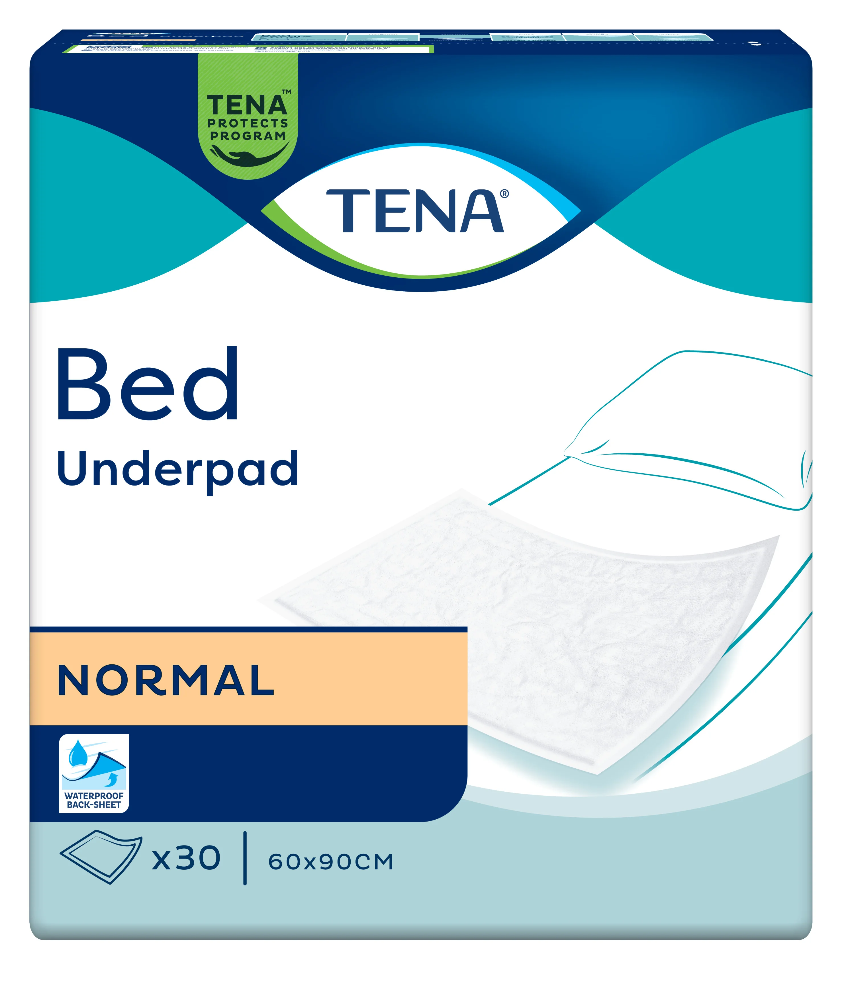 TENA Bed Normal Podložka 60x90 cm 30 ks