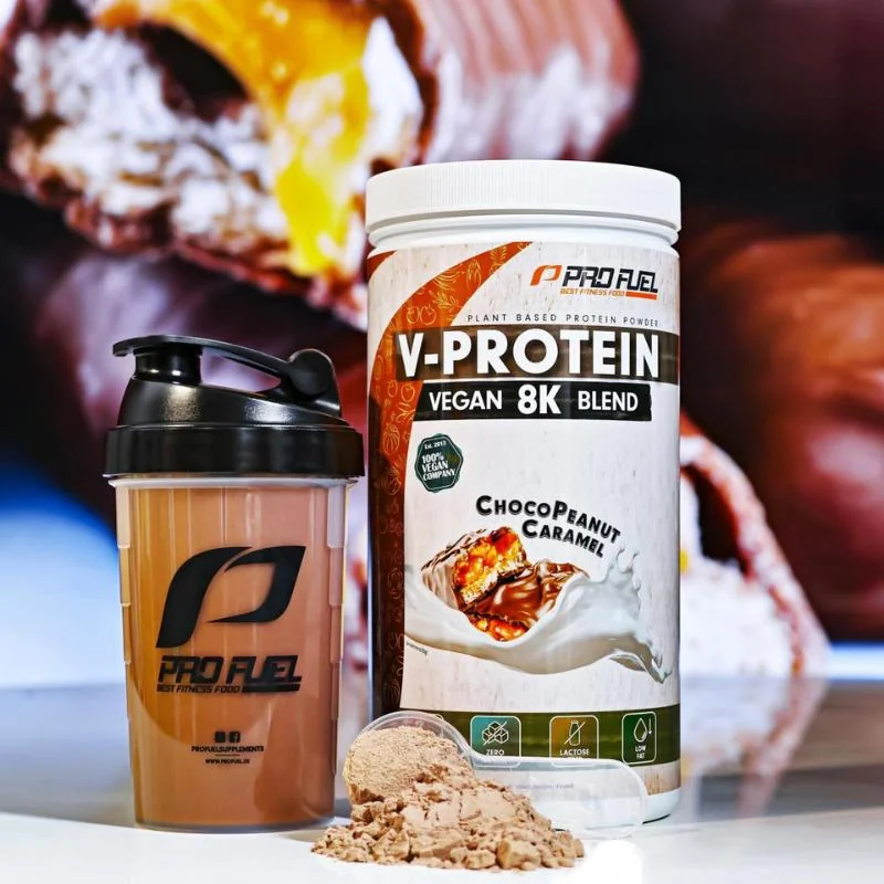 Profuel V-Protein 8K vegan čokoláda s arašidovým karamelom, 750 g