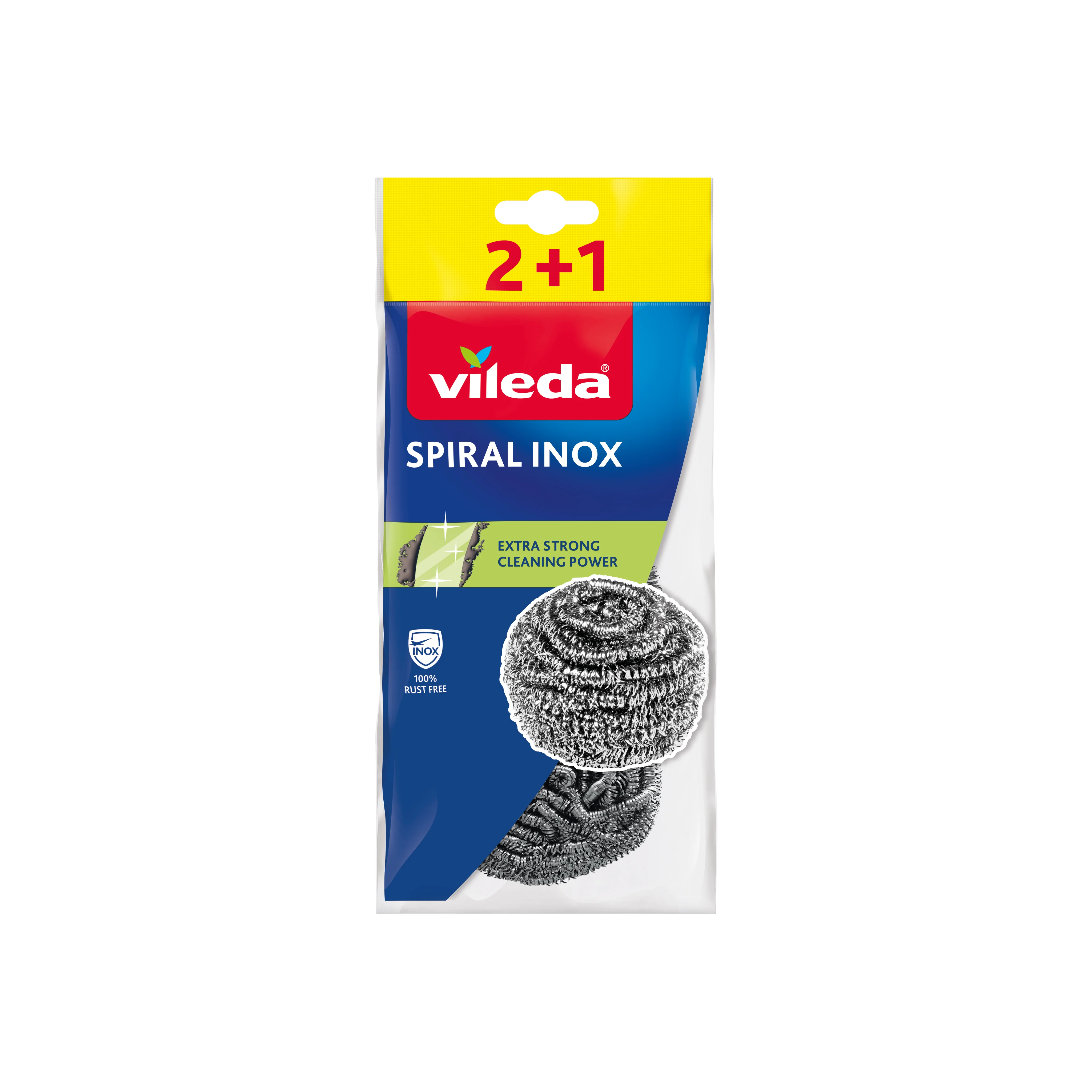 Vileda INOX drôtenka 2+1 ks 2 ks + 1 ks