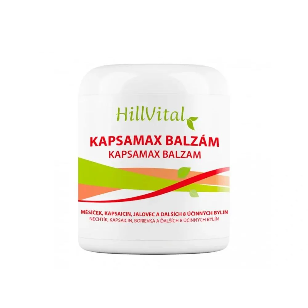 HillVital Kapsamax balzam 250 ml na stuhnuté svaly a kĺby 250 ml Objem: 250 ml