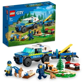 LEGO® City 60369 Mobilné cvičisko policajných psov 1×1 ks, lego stavebnica