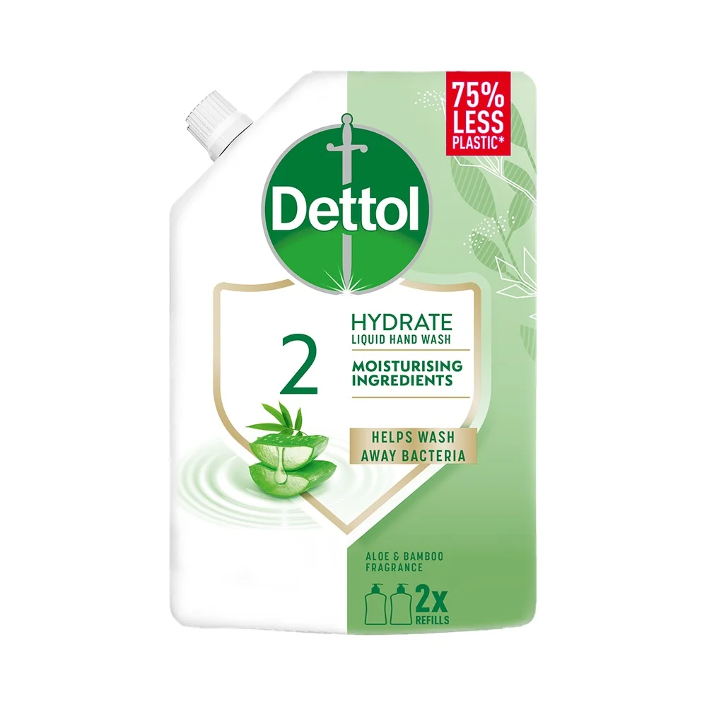 Dettol Tekuté mydlo Aloe & Bambus - náhradná náplň 500 ml