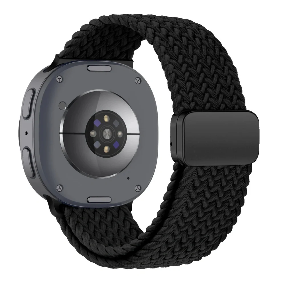 Tech-Protect Nylon Mag remienok na Samsung Galaxy Watch 8 / 9 / Classic (40 / 44 / 46mm), black