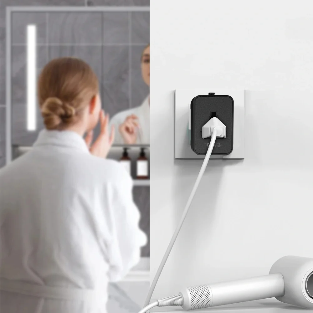 Tech-Protect TA300 cestovná nabíjačka EU / UK / US / AU 800–1920W, čierna rna
