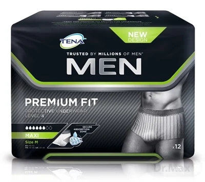 TENA Men Protective Underwear Level 4 M 1×12 ks, spodné prádlo
