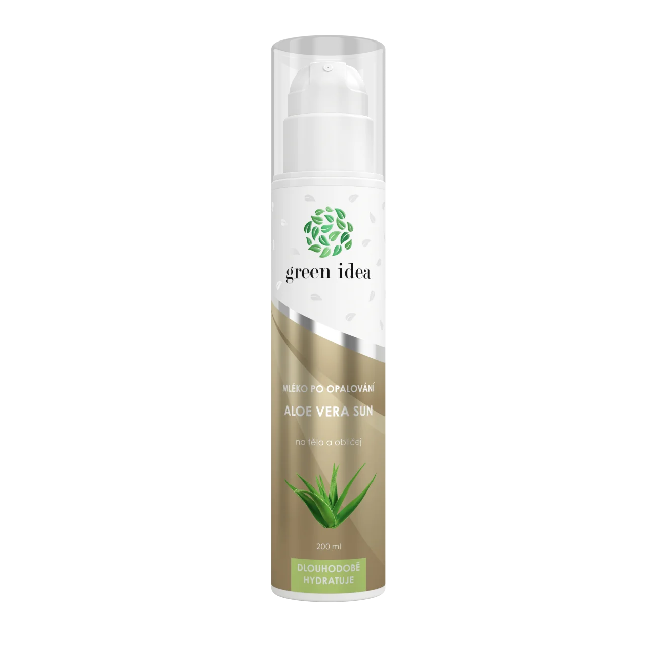 Aloe vera sun – mlieko po opaľovaní 200 ml – Green idea
