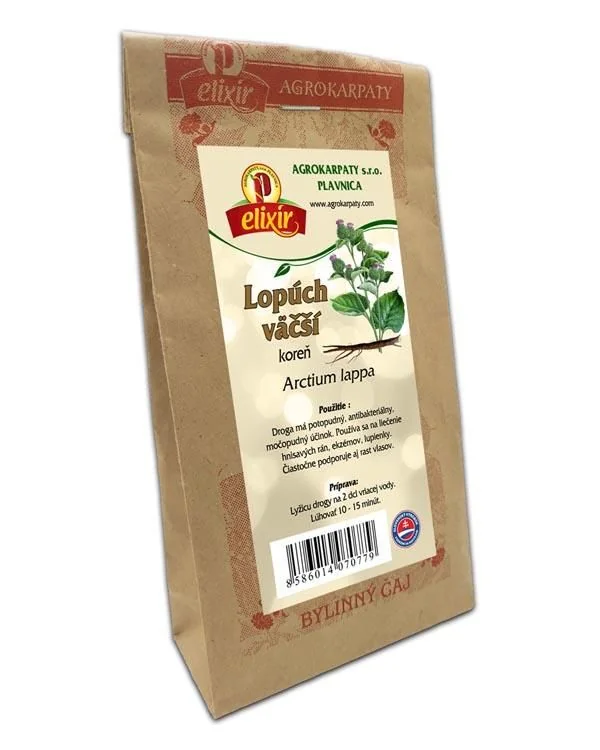 Agrokarpaty Lopúch väčší 30g 1×30 g, sypaný čaj