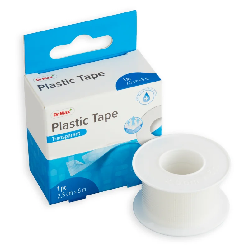 Dr. Max Plastic Tape 1×1 ks, rozmer 2,5CM×5M