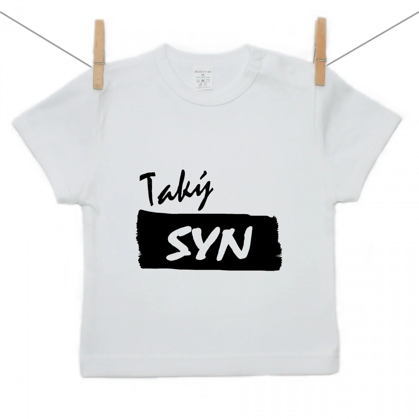 Boodyy Tričko s krátkym rukávom Taký syn Veľkosť: 68