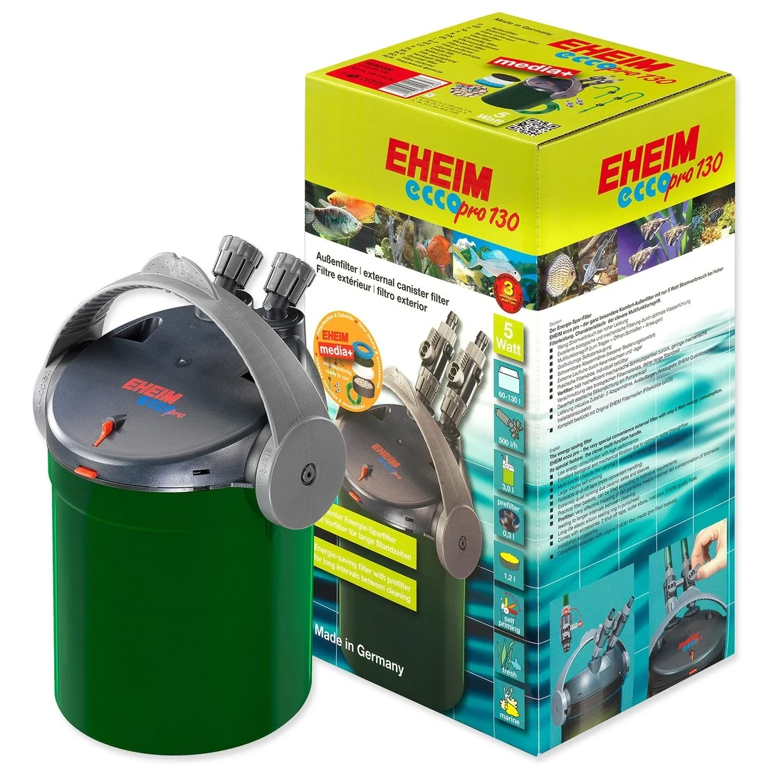 Filter Eheim Ecco pre 130 vonkajší, s náplňou 500l/h