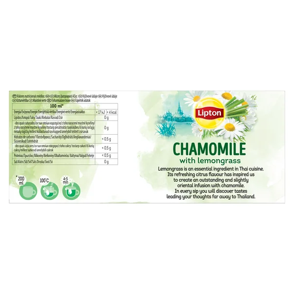 Lipton Lemongrass Camomile 1,3g 20 ks