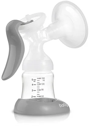 BABYONO Odsávačka manuálna Anatomy Med 1×1 ks, manuálna odsávačka