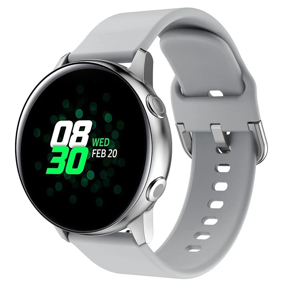 BStrap Silicone v2 remienok na Samsung Galaxy Watch 42mm gray