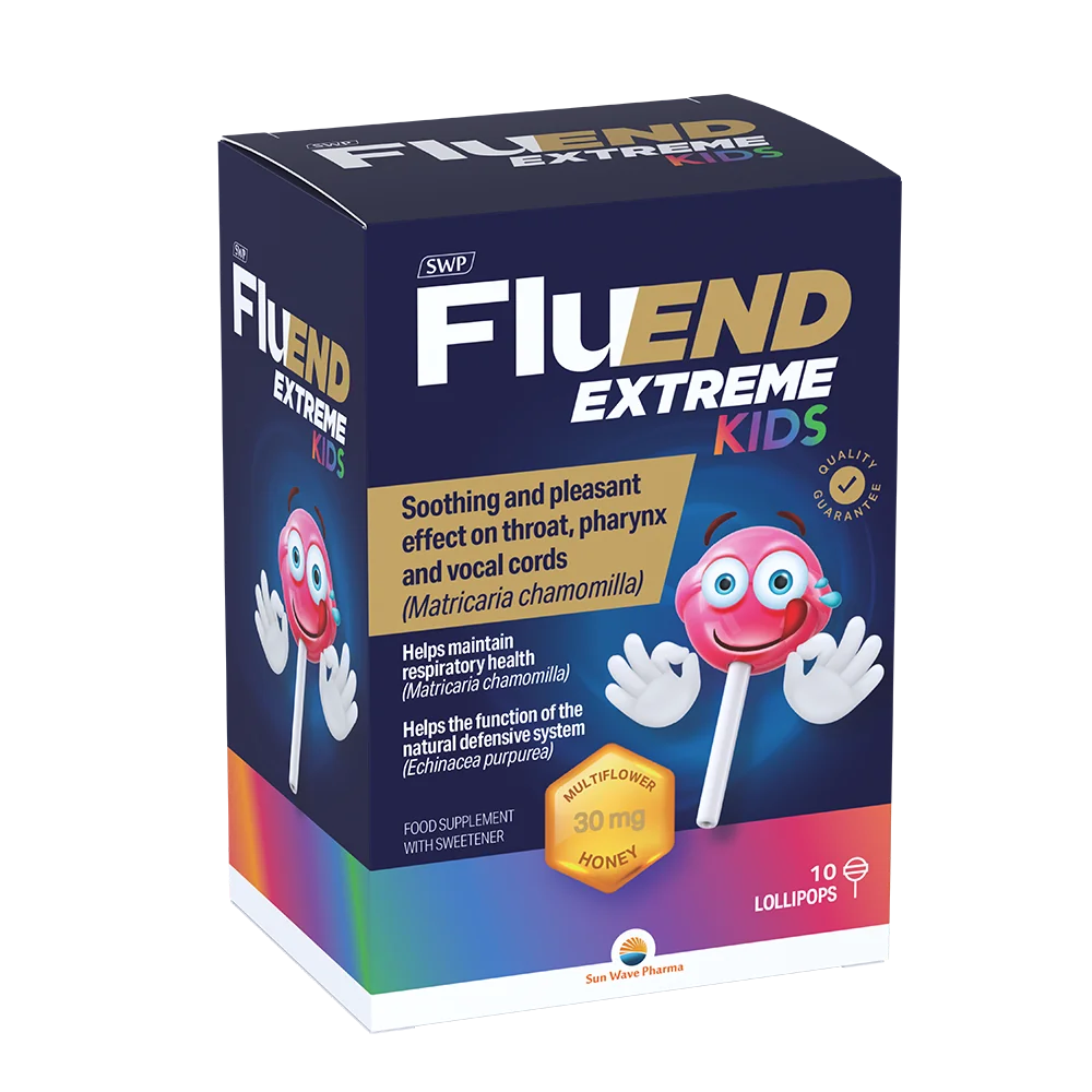 SWP Fluend Extreme kids lollipops 10 ks