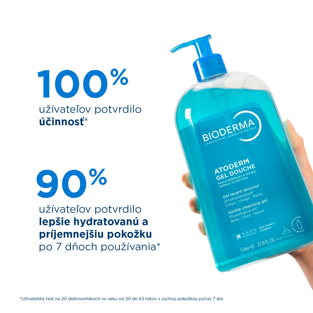 BIODERMA Atoderm Sprchový gél pre normálnu a suchú pokožku 100 ml