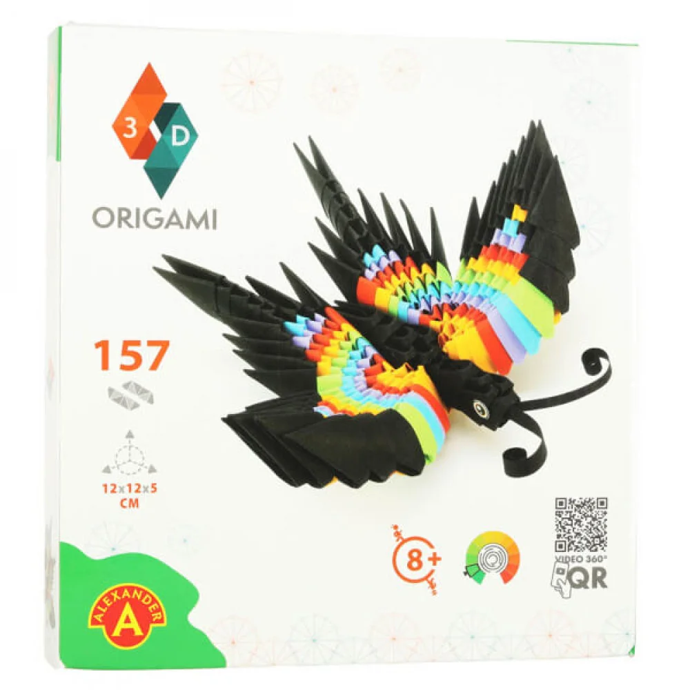 ALEXANDER origami 3D - motýľ 154ks-MOVEO
