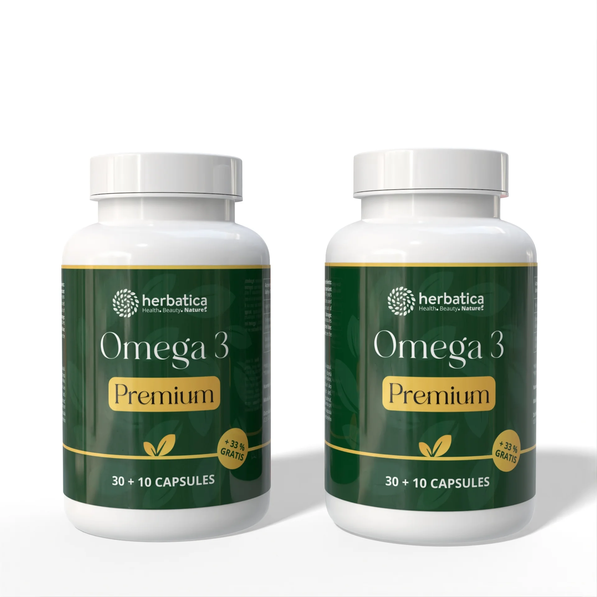 Zvýhodnený set: 2x Omega 3 Premium - 40 kapsúl - Herbatica