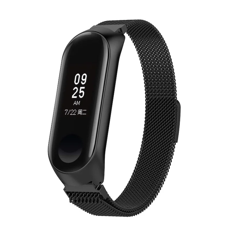 BStrap Milanese (Large) remienok na Xiaomi Mi Band 3/4 black