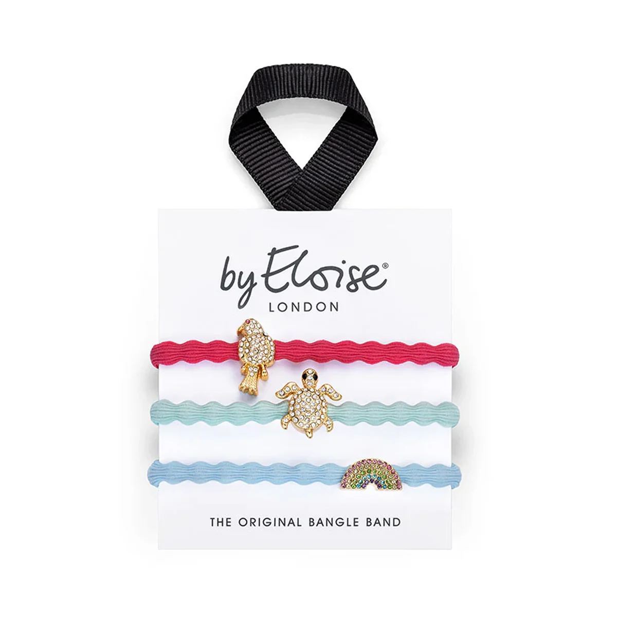 By Eloise London Turtle Island Set darčeková sada gumičiek do vlasov