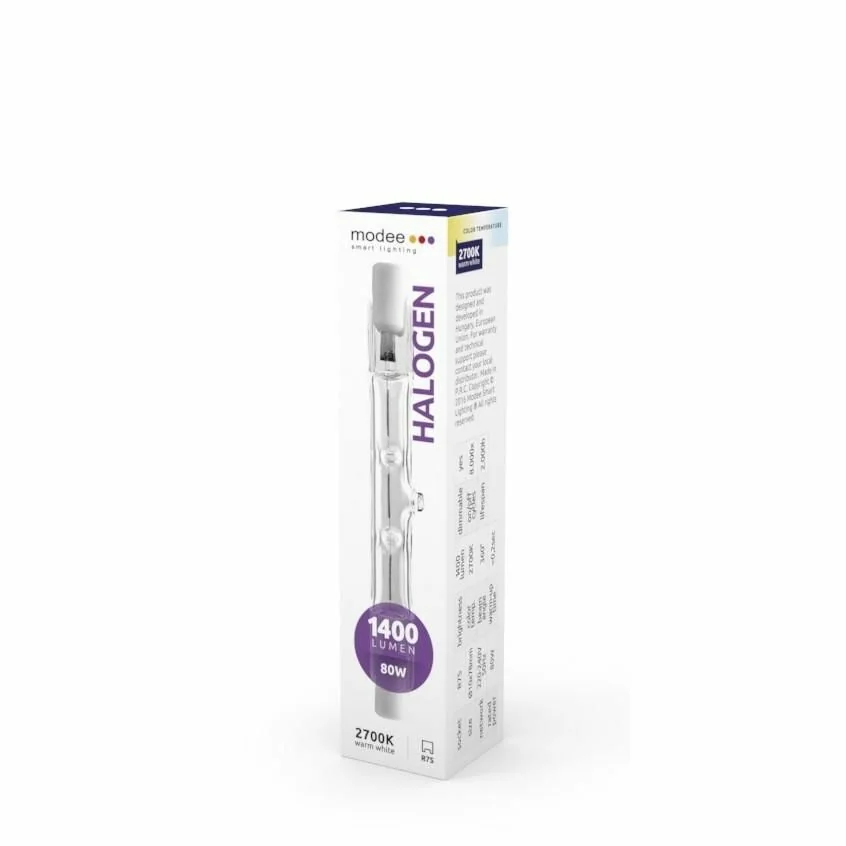 Modee Lighting ECO Halogen R7S 78mm 80W 1400 lumenov