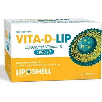 VITA-D-LIP Liposomal Vitamin D 4000 IU 1×30 ks, gél vo vrecúškach