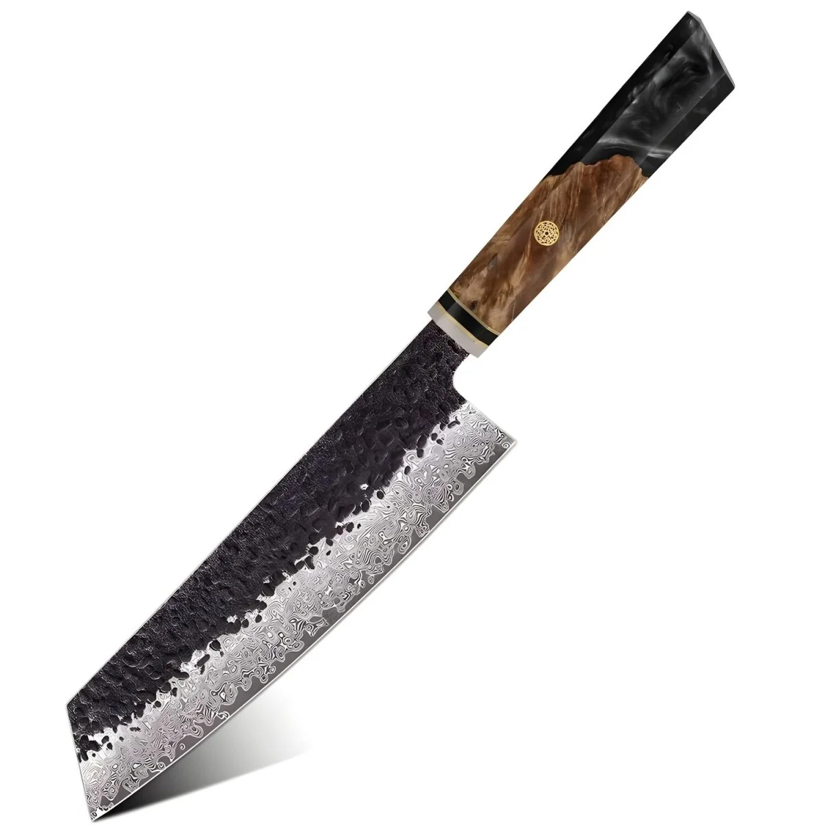 Damaškový kuchynský nôž Airi-Kiritsuke 67 vrstiev damaškovej ocele