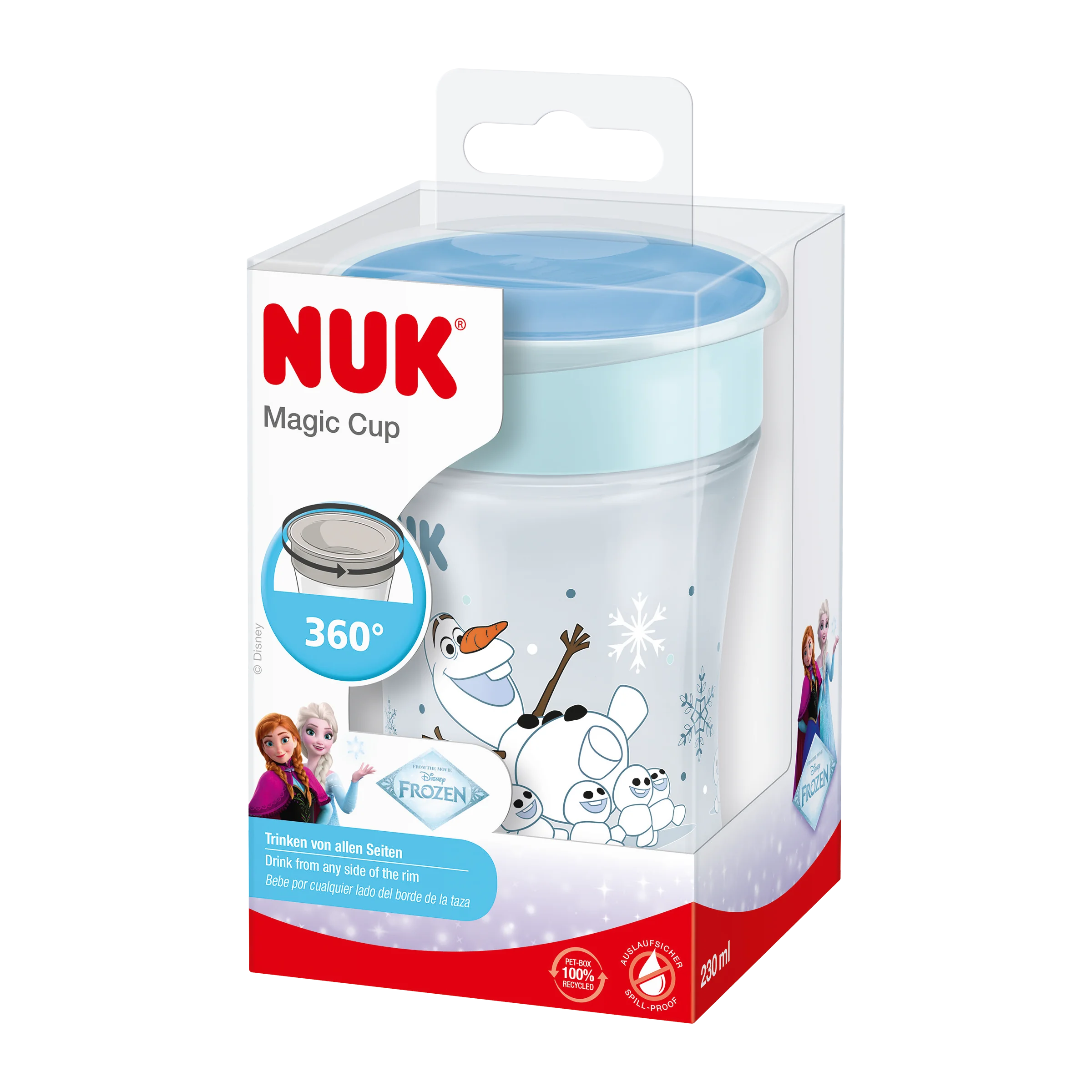 NUK hrnček Magic Cup Frozen Olaf 230ml 1 ks
