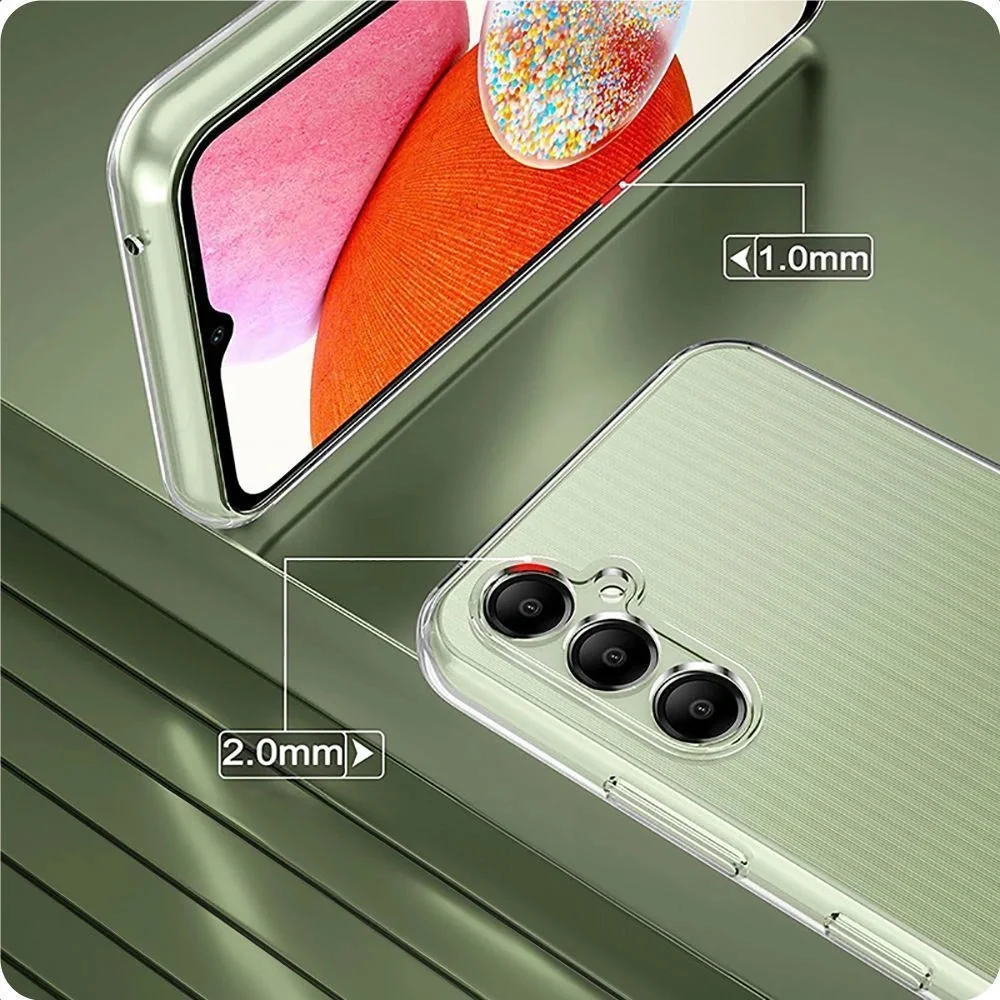 Tech-Protect Flexair kryt na Xiaomi Redmi 15C (171 mm), priesvitný