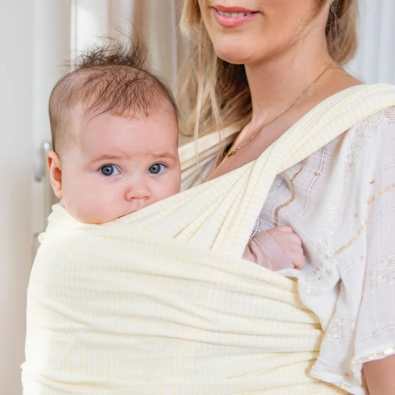 Babylonia nosítko TRICOT-SLEN BAMBOO Yellow Mellow