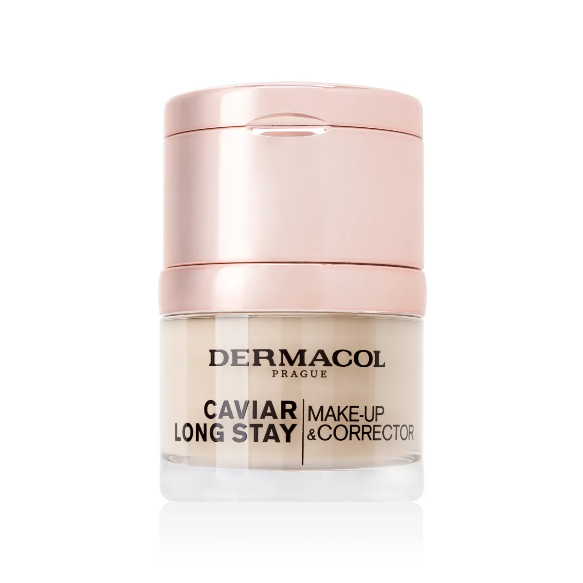 DERMACOL MAKE-UP s korektorom CAVIAR PALE 1×30 ml, make-up