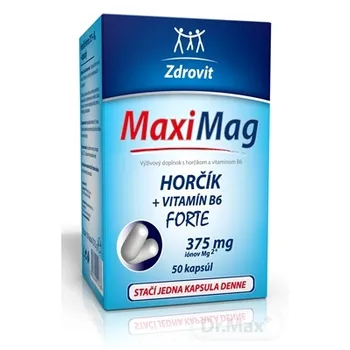 ZDROVIT MAXI MAG HORCIK+B6 FORTE 1×50 cps, výživový doplnok