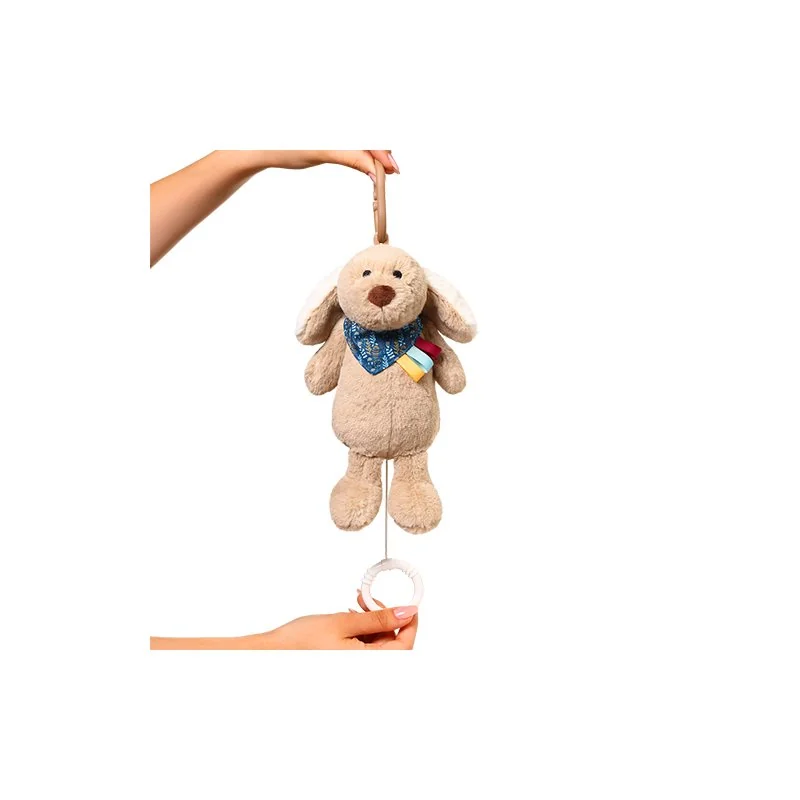 Hračka hudobná na C krúžku Psík Willy 0m+