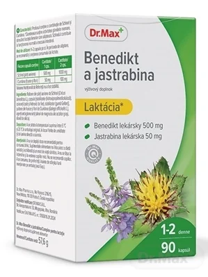 Dr. Max Benedikt a jastrabina 1×90 cps, výživový doplnok