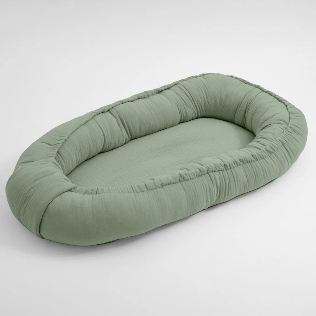 Mušelínové hniezdočko pre bábätko New Baby salvia , 20C56727