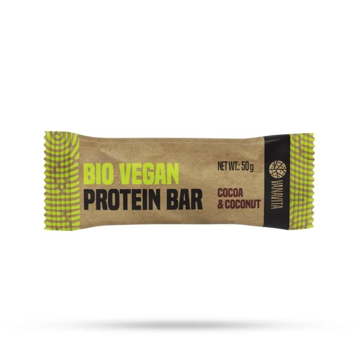 Gymbeam vanavita bio vegan protein kakao kokos 50g 1×50 g kakao a kokos