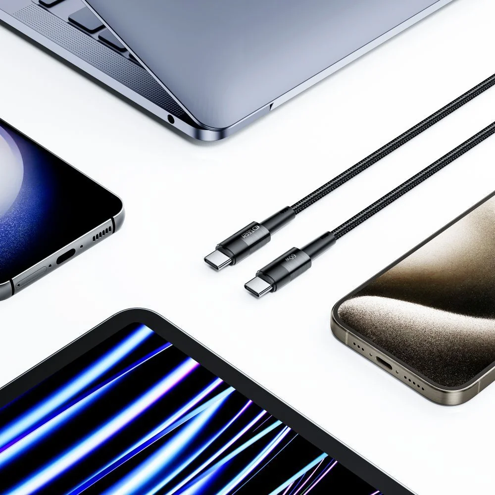 Tech-Protect Ultraboost kábel USB-C / USB-C PD 60W 3A 3m, čierny 