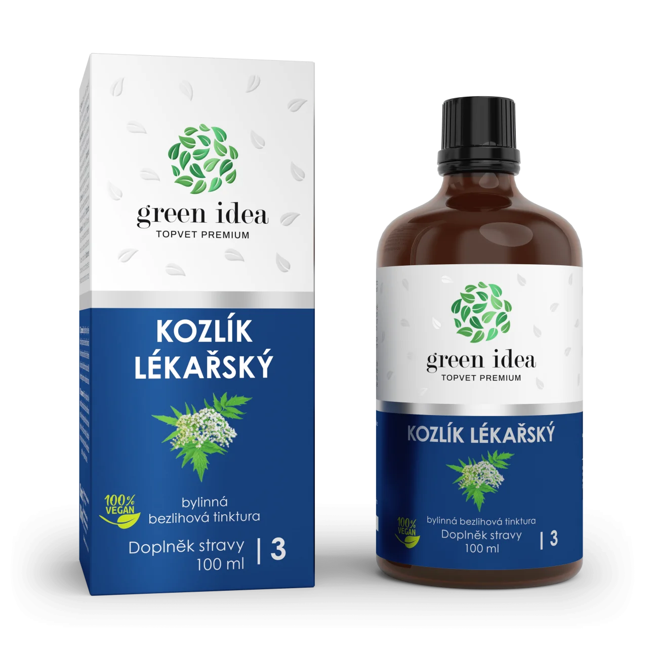 Valeriána - bezliehová tinktúra 100 ml - Green idea