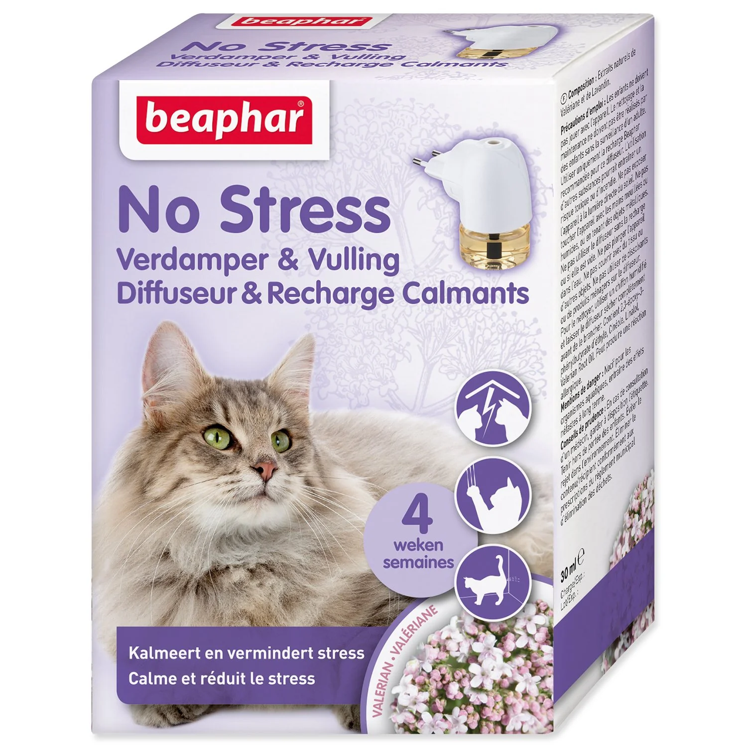 Difuzér No Stress sada Mačka 30ml 30ml