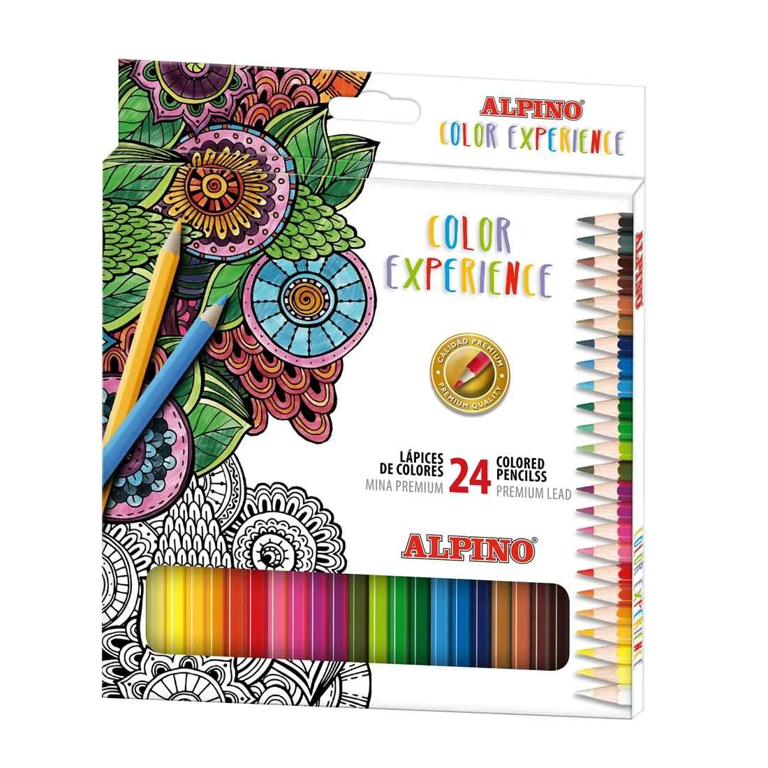 ALPINO Balenie 24 ks Premium ceruziek Color Experience 1×1 set, ceruzky