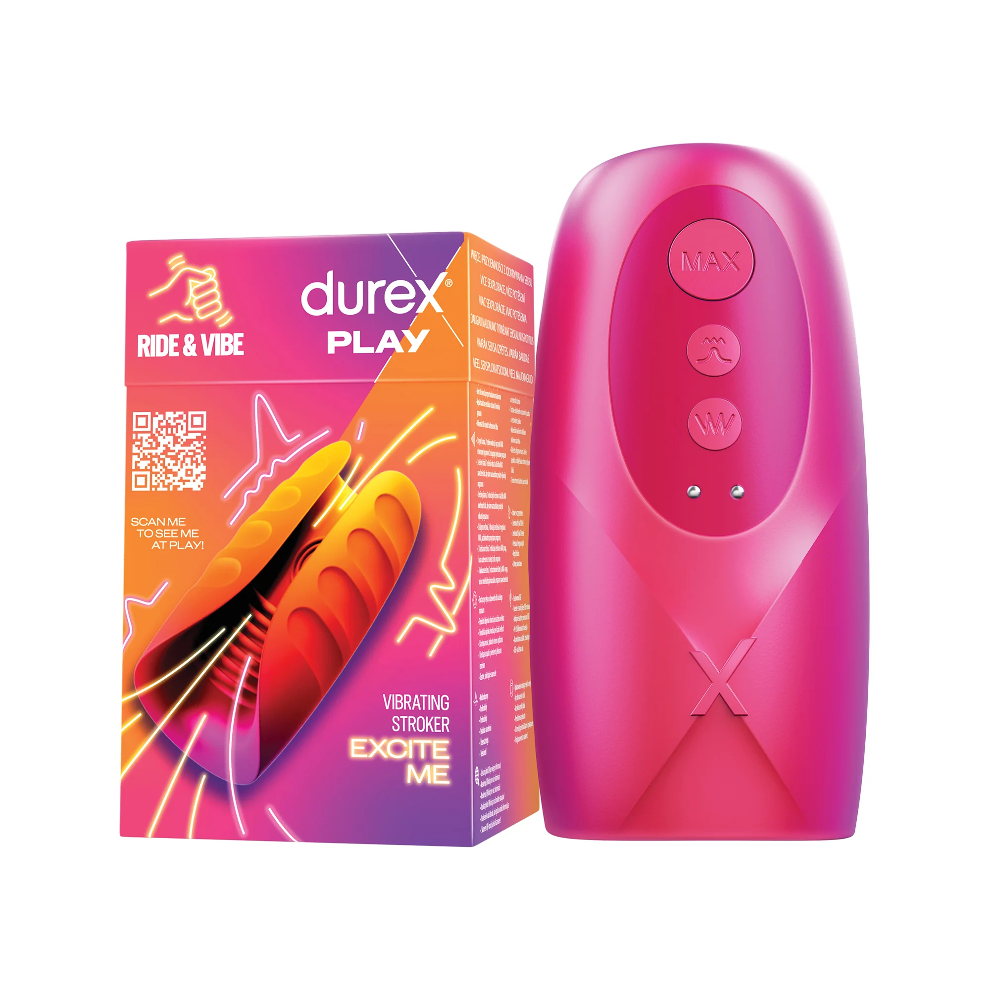 DUREX Play Vibračný masturbátor 1×1 ks, masturbátor