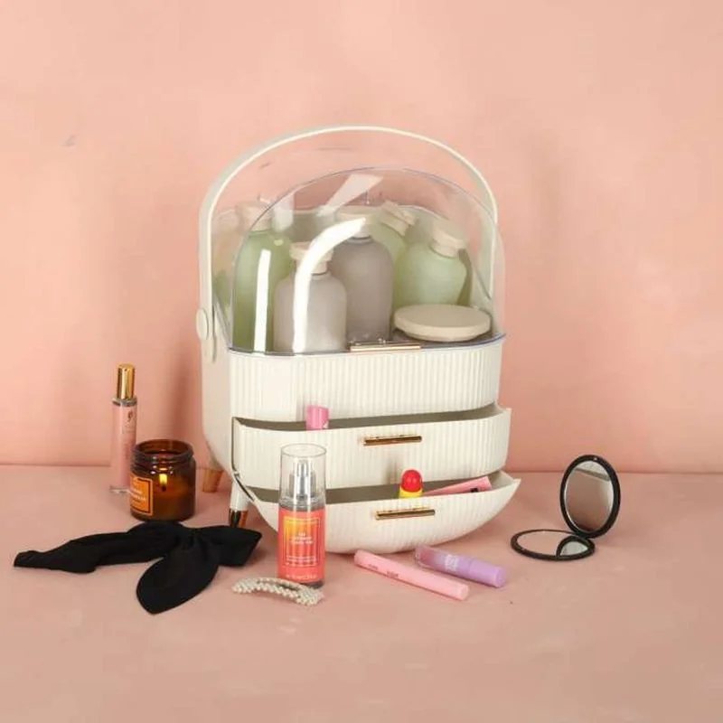 MG Cosmetic Case organizér na kozmetiku, biely