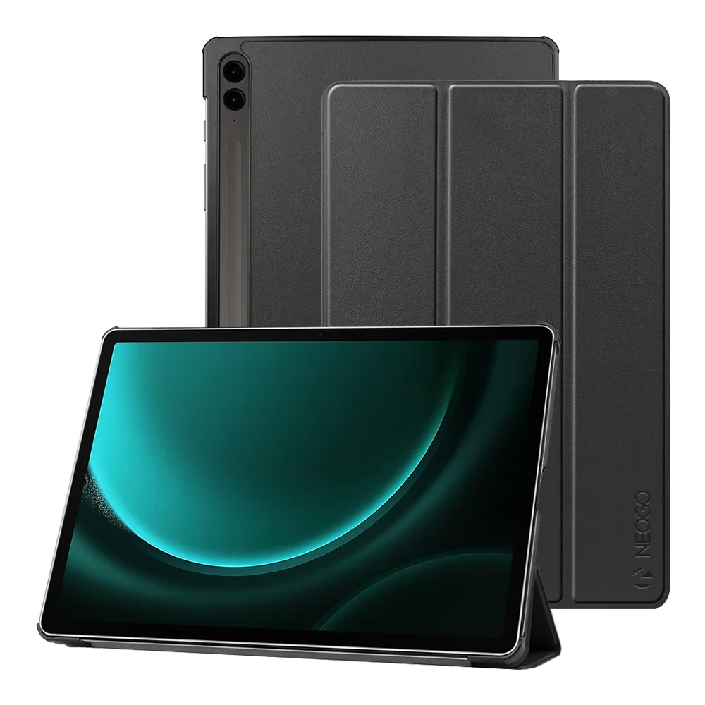 NEOGO Smart Cover puzdro na Samsung Galaxy Tab S9 FE Plus / S9 Plus 12.4'' 2023 čierne