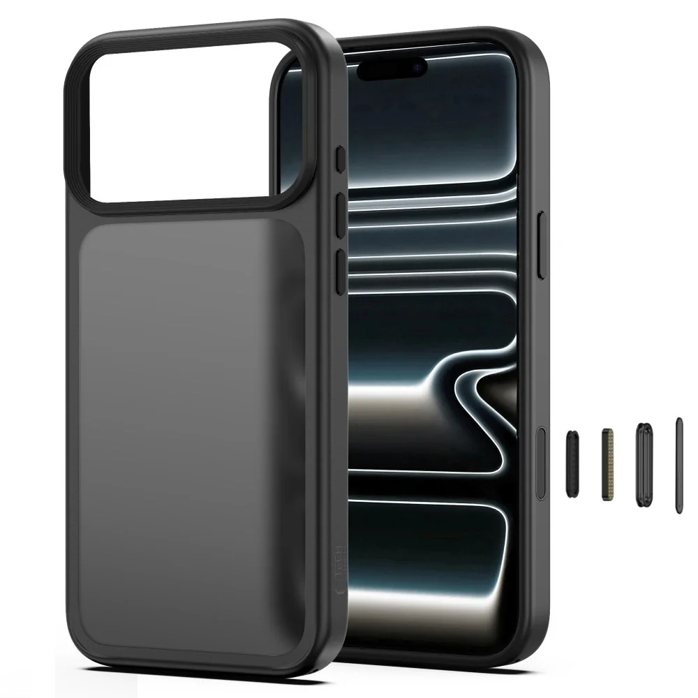 Tech-Protect MagMat CC kryt na iPhone 17 Pro Max / 18 Pro Max, čierny