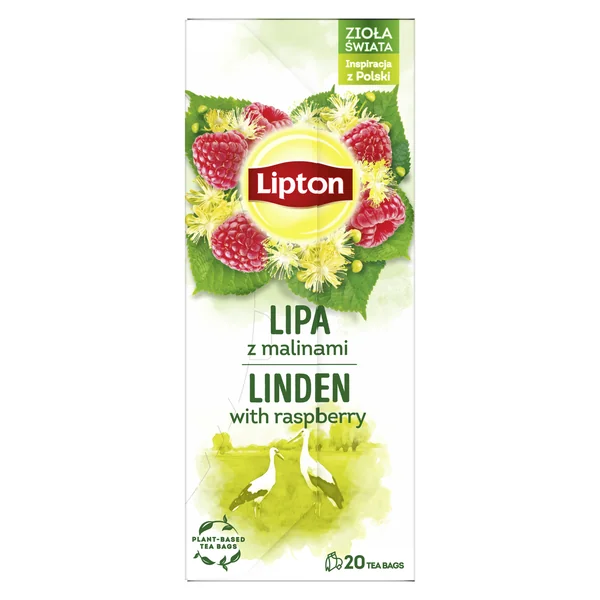 Lipton Linden with Raspberry 0,9g 20 ks